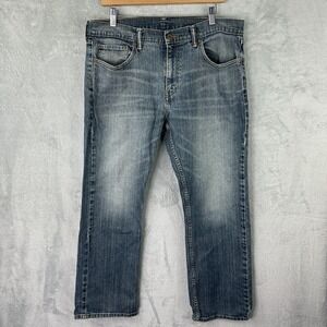 Levi's 559 Men's Blue Stretch Jeans Size 34x30 Relaxed Fit Denim